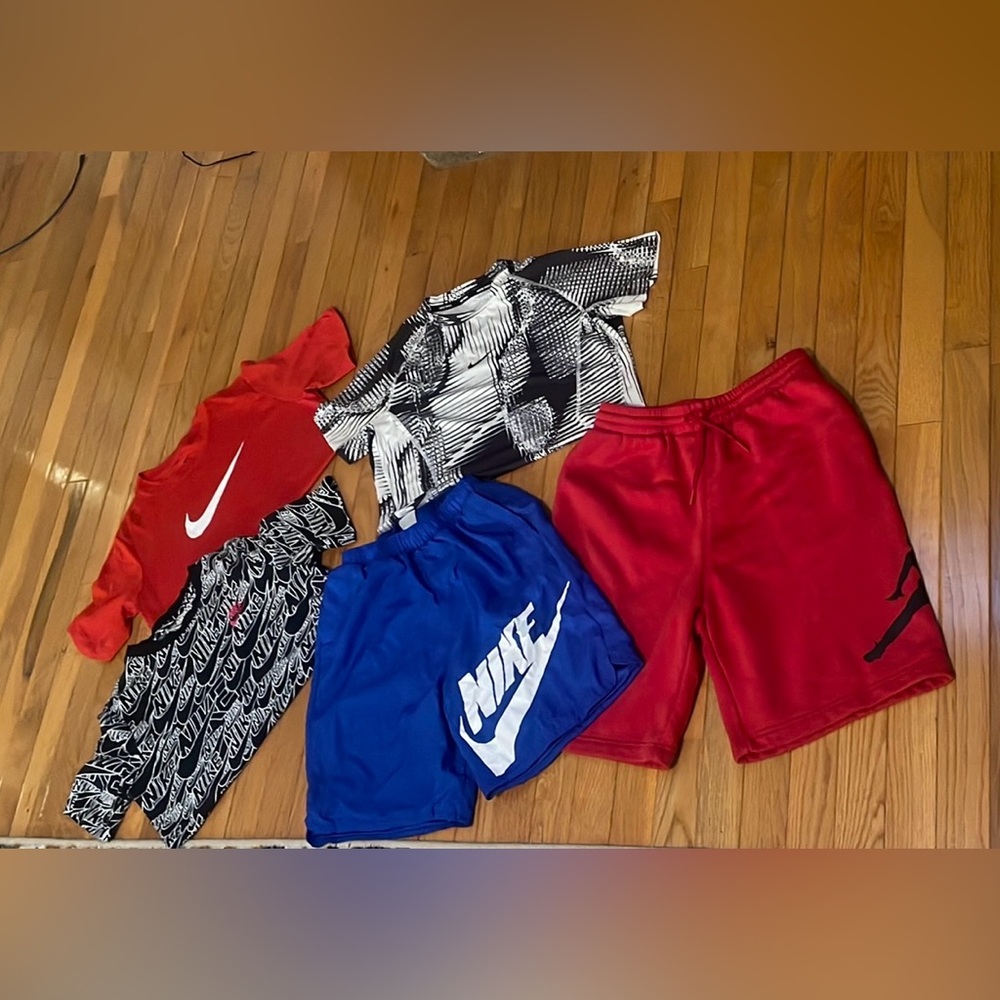 Nike Boys Sportswear Bundle - Red, Blue, Black